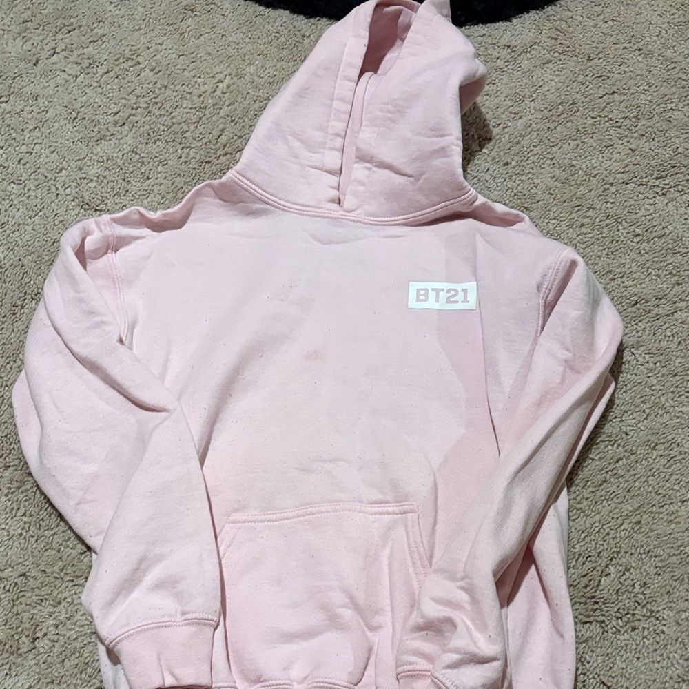 Pink BT21 Hoodie
